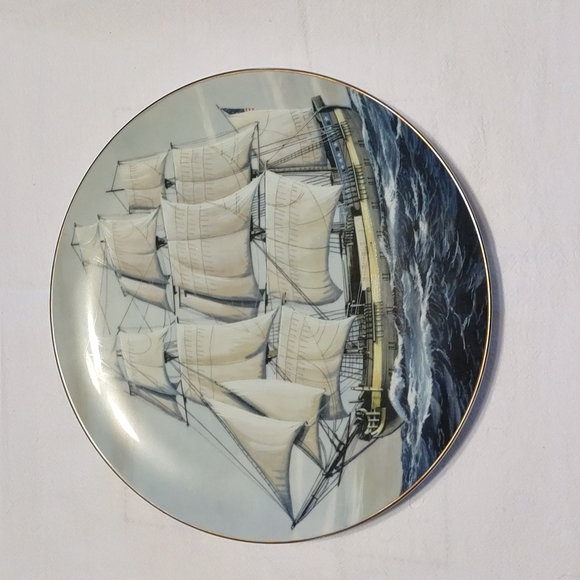 Danbury Mint Accents Vintage Great American Sailing Ships
